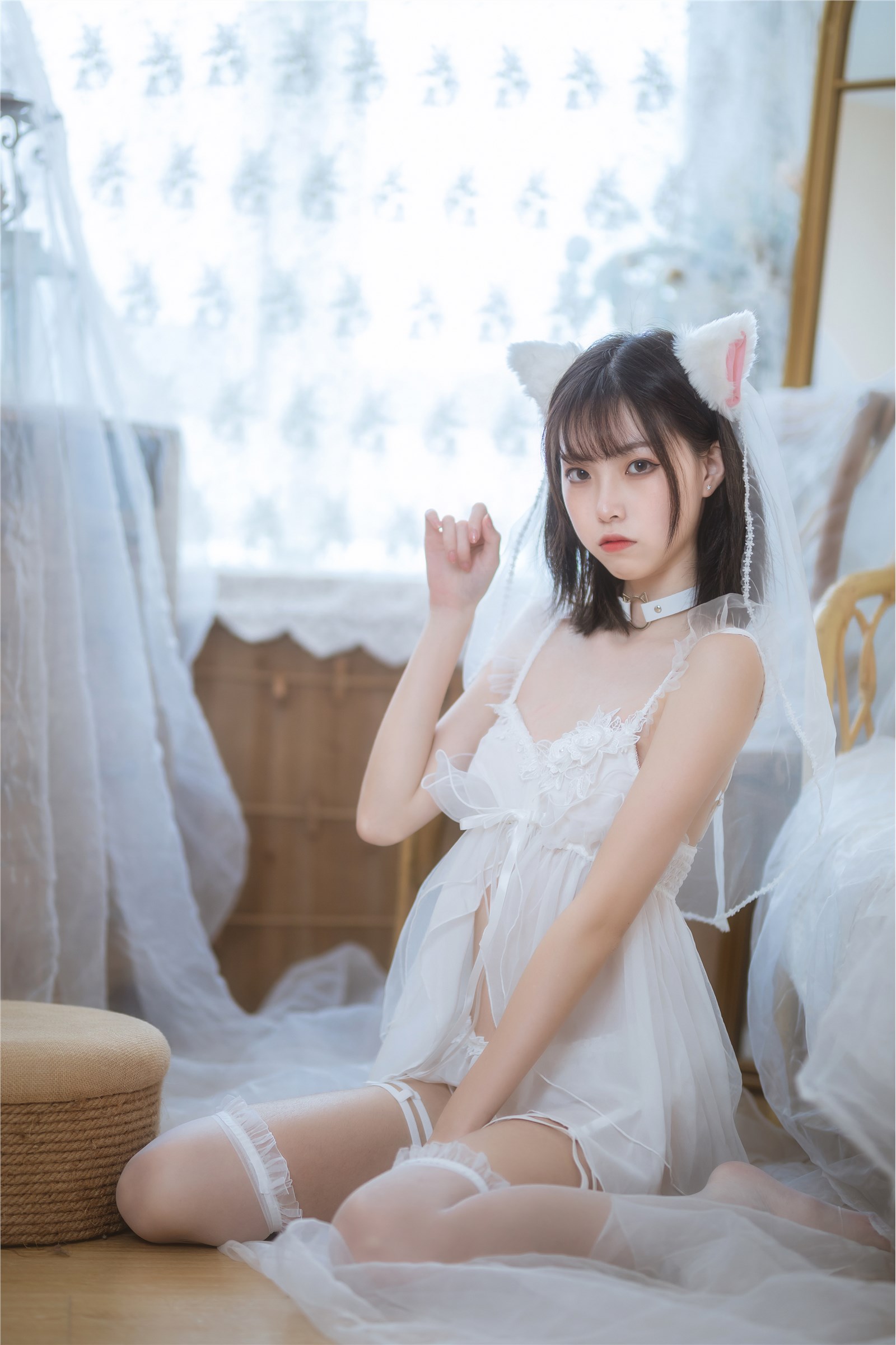 Xu Lan LAN - NO.005 Girls' White Dress(7)